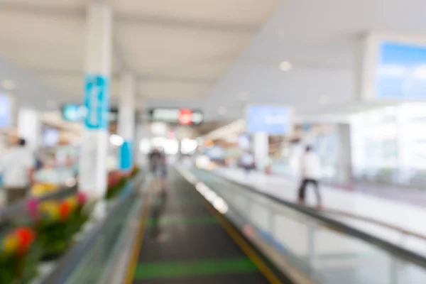 Fondo Difuminado Abstracto Del Fondo Transporte Interior Negocios Del Aeropuerto — Foto de Stock