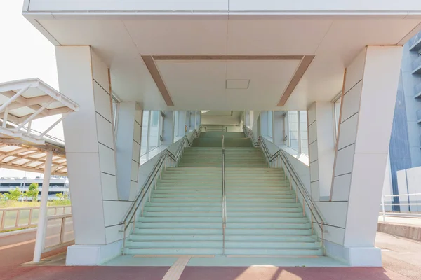 Escalera Arquitectura Nuevo Edificio Para Escena Vacía Escalera — Foto de Stock