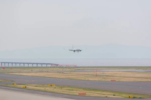 Айті Японія Червня 2016 Японія Airlines Міжнародному Аеропорту Міжнародний Аеропорт — стокове фото