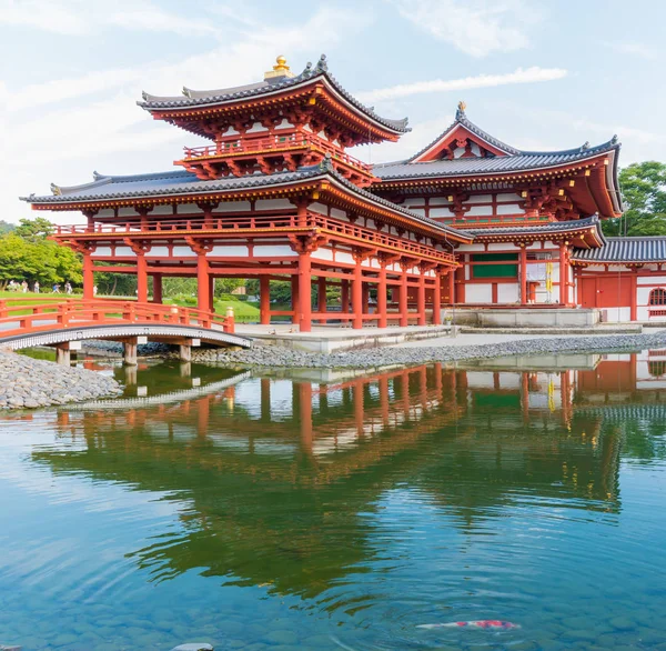 Byodo Phoenix Hall Templo Budista Ciudad Uji Prefectura Kyoto Japón — Foto de Stock