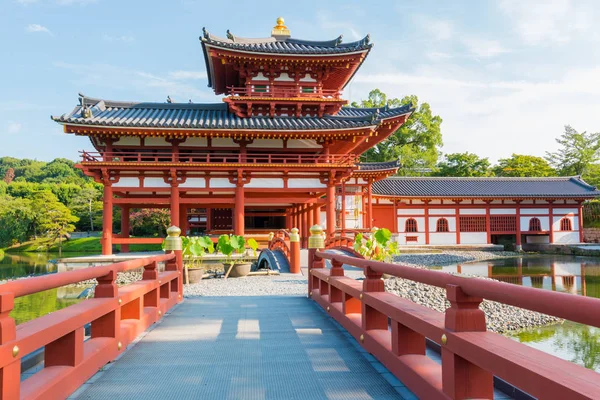 Byodo Phoenix Hall Templo Budista Ciudad Uji Prefectura Kyoto Japón — Foto de Stock