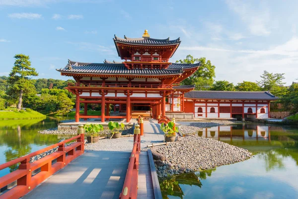 Byodo Phoenix Hall Templo Budista Ciudad Uji Prefectura Kyoto Japón — Foto de Stock