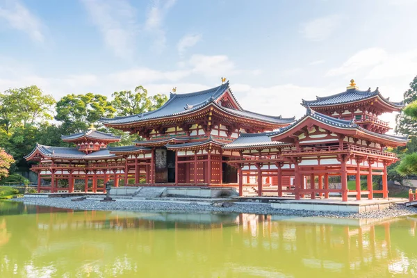 Byodo Phoenix Hall Templo Budista Ciudad Uji Prefectura Kyoto Japón — Foto de Stock