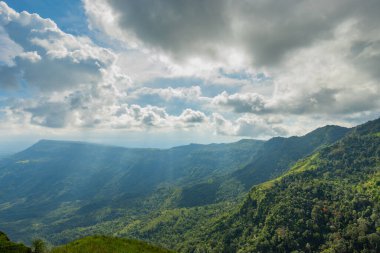Phu Thap Boek Phetchabun Eyaleti Tayland 'da manzara.