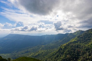 Phu Thap Boek Phetchabun Eyaleti Tayland 'da manzara.