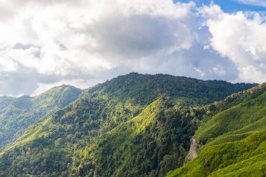 Phu Thap Boek Phetchabun Eyaleti Tayland 'da manzara.