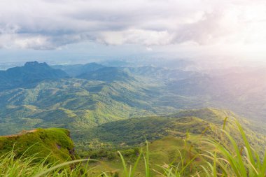 Phu Thap Boek Phetchabun Eyaleti Tayland 'da manzara.