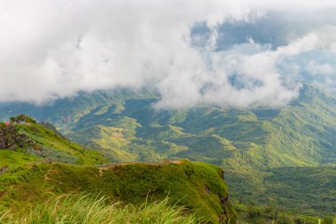 Phu Thap Boek Phetchabun Eyaleti Tayland 'da manzara.