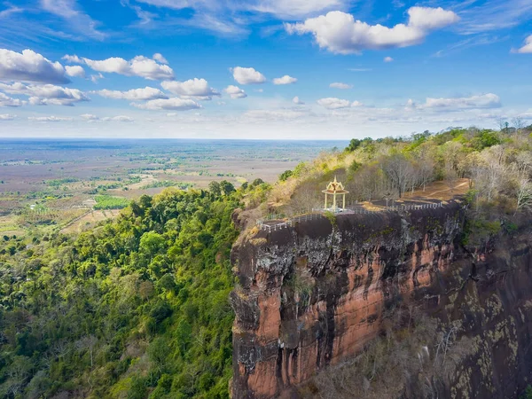 Wat Phu Tok Uma Das Verdadeiras Maravilhas Thailands Este Afloramento — Fotografia de Stock