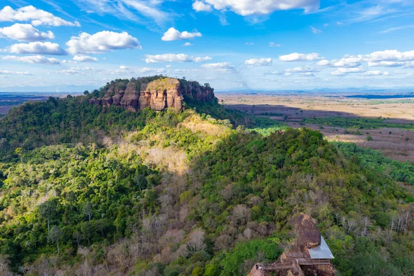 Krajina Wat Phu Tok Jedním Zázračných Míst — Stock fotografie