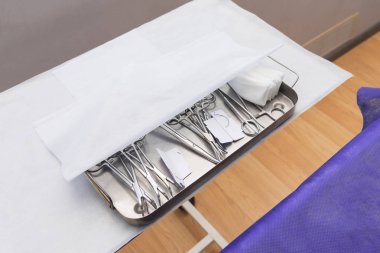 Hayvanlar, hadım etme, sterilizasyon işlemleri yürütmek için araçlar kümesi