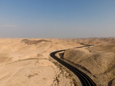 Çöl Yolu Görünümü Yaz 2020 Temiz zemin görünümü