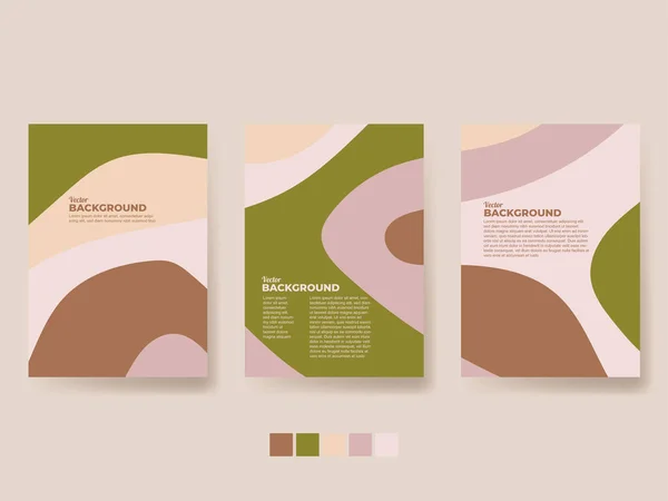 Vektör, iş broşürü kapağı tasarımı için soyut geometrik model arkaplanı ayarladı. Vektör broşürü tasarımı. İş broşürü, poster, yıllık rapor, broşür, dergi veya kitap kapağı için.. 