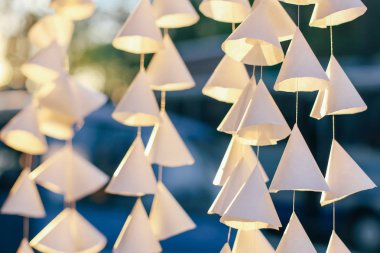 Orijinal düğün dekorasyon tavandan asılı 