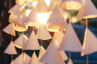 Orijinal düğün dekorasyon tavandan asılı 