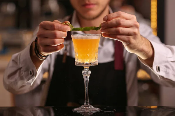 เคร องด อกเทลรสเปร ยวของ Pisco อนน าแข อกเทลแอลกอฮอล เปร ยวของ — ภาพถ่ายสต็อก