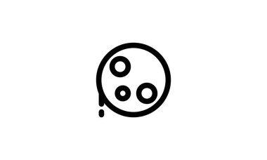 Cadılar Bayramı kutlama simgesi şablonu