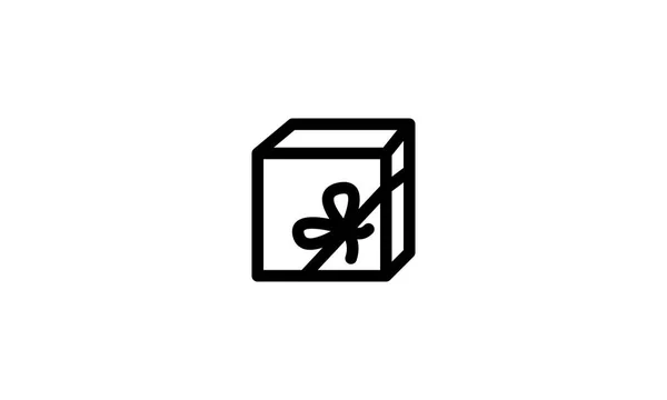 礼品盒模板矢量设计 — 图库矢量图片