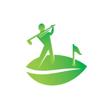 Yaprak Logo tasarım vektör şablon koymak