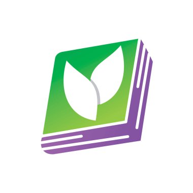 Yaprak Logo tasarım vektör şablon koymak