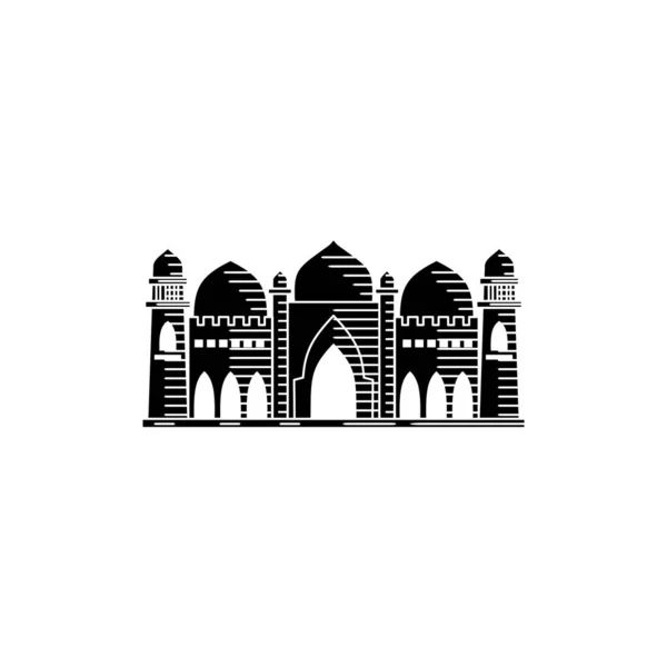 Moschea icona vettore Illustrazione modello di design — Vettoriale Stock