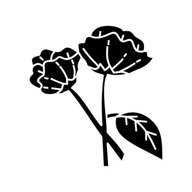 Çiçek Yaprak İllüstrasyon Tasarım Şablon vektör