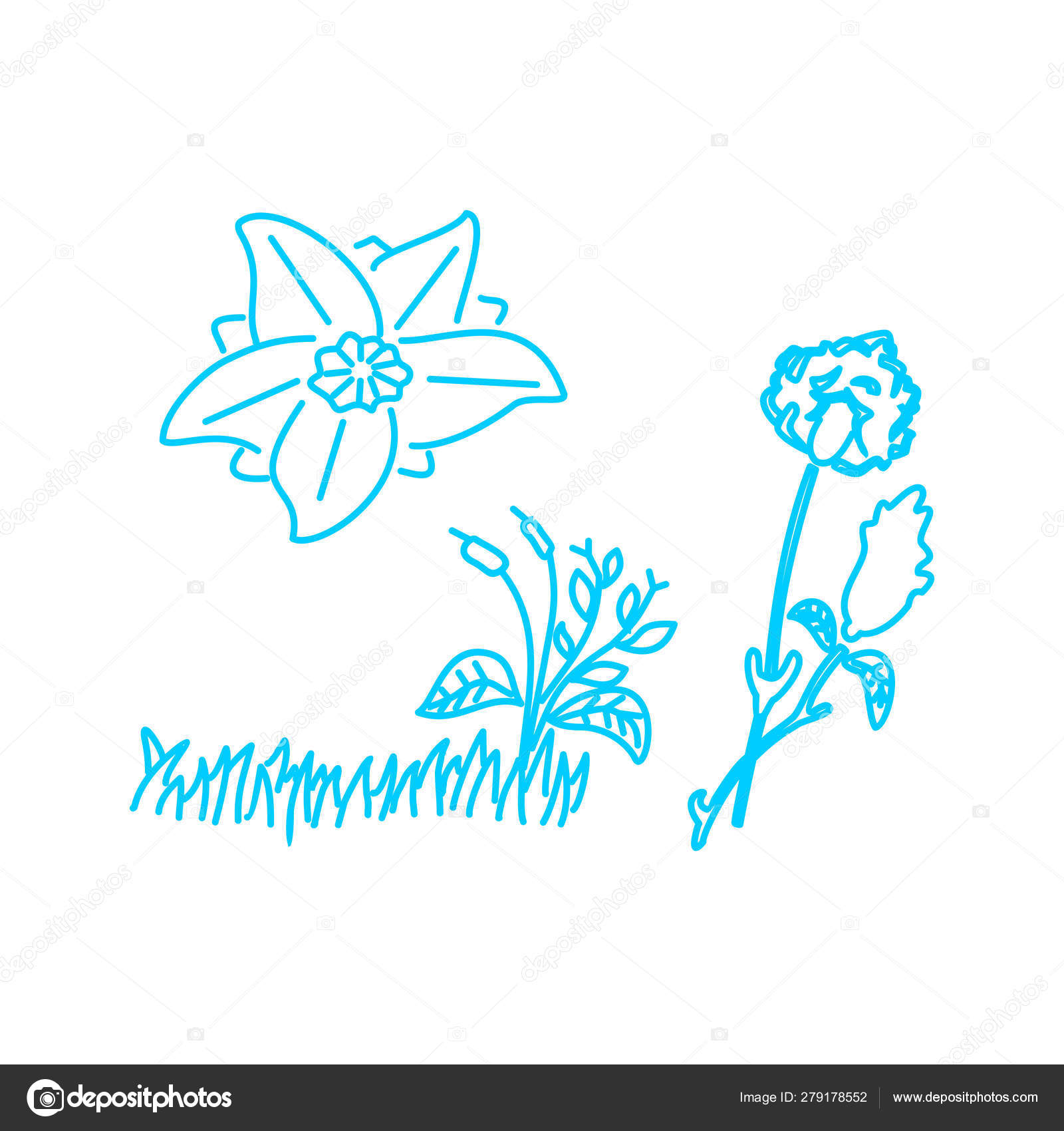 フラワーリーフイラストデザインテンプレート ベクトル線形 ストックベクター C Alluranet フラワーリーフイラストデザインテンプレート ベクトル線形 ストックベクター C Alluranet