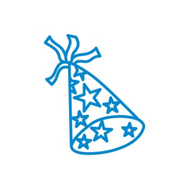 Doğum Günü Şapka Tasarım Grafik Şablon Vektör