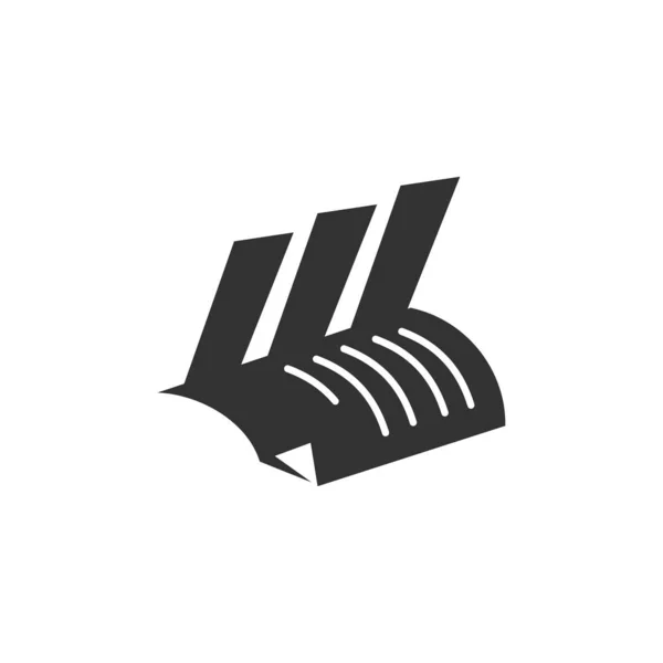 Contabilidad Impuestos Financieros Logo Diseño Plantilla Vector — Archivo Imágenes Vectoriales