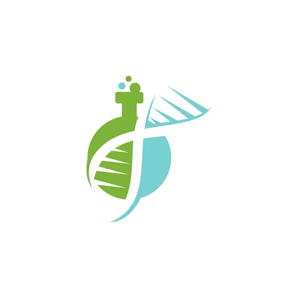 Генетичне здоров'я Дизайн логотипу Ілюстрація концепція іконок Вектор — стоковий вектор