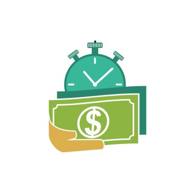 Ödeme günü hesap makinesi kavramı vektör izole illustra ile Takvim