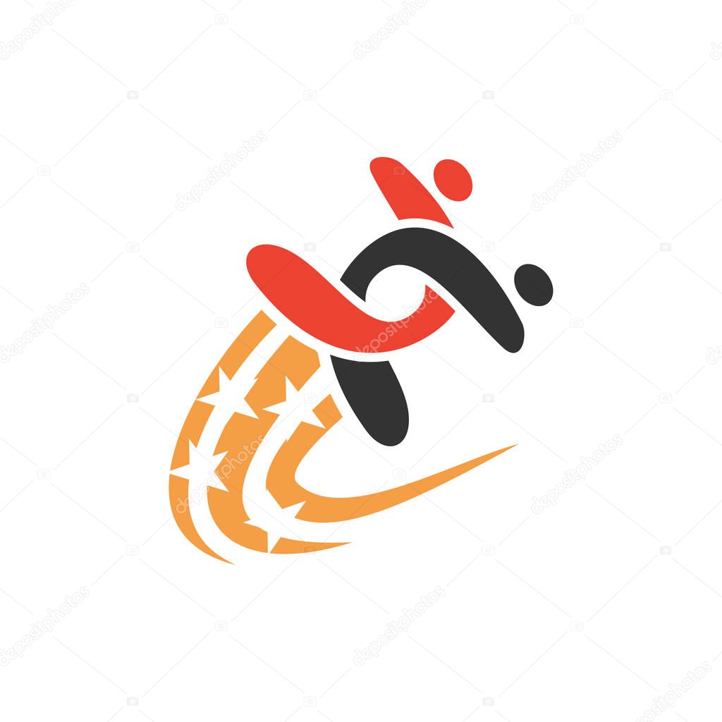 Commitment Teamwork Together Business Logo Illustration Vector