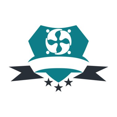 Taahhüt Teamwork Birlikte İş Logo İllüstrasyon Vektör