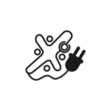 Taahhüt Teamwork Birlikte İş Siyah Logo İllüstrasyon Ve