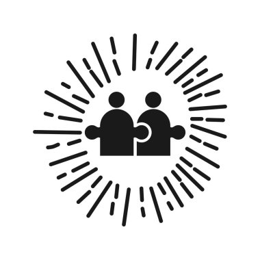 shine Commitment Teamwork Together Siyah Logo 