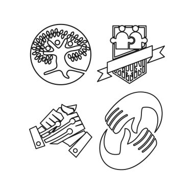 ağaç ürperdi elektrik Taahhüt Teamwork Birlikte Anahat Logo  