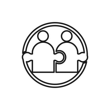 bulmaca Taahhüt Teamwork Birlikte Anahat Logo  