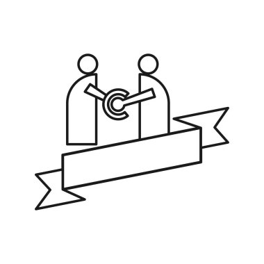 Taahhüt Takım Çalışması Birlikte Anahat Logosu  