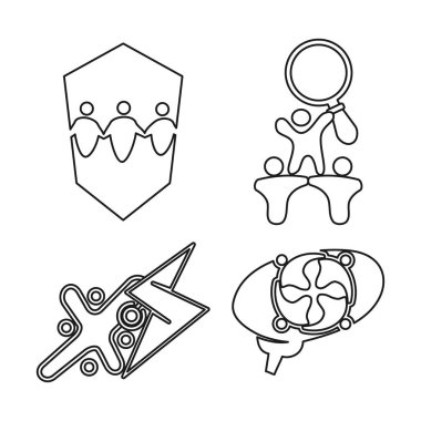 kalkan beyin cıvata Taahhüt Teamwork Birlikte Anahat Logo