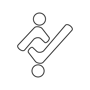 Kişiler denetim listesi Bağlılık Teamwork Together Anahat Logosu 