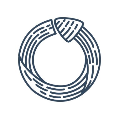 Döndürme kılavuzu Yol Ok Yukarı Yön toplama Vektör anahattı 