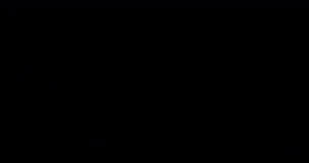 Step Long Spark Shot Частые Электрические Элементы Мультфильма Анимации Громкий — стоковое видео