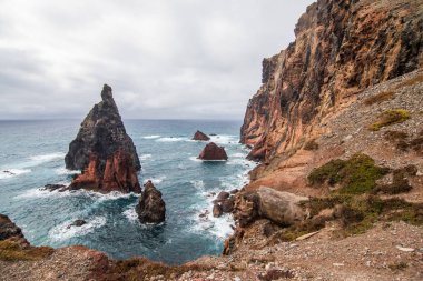 Ponta de Sao Lourenco Manzarası, Madeira, Portekiz