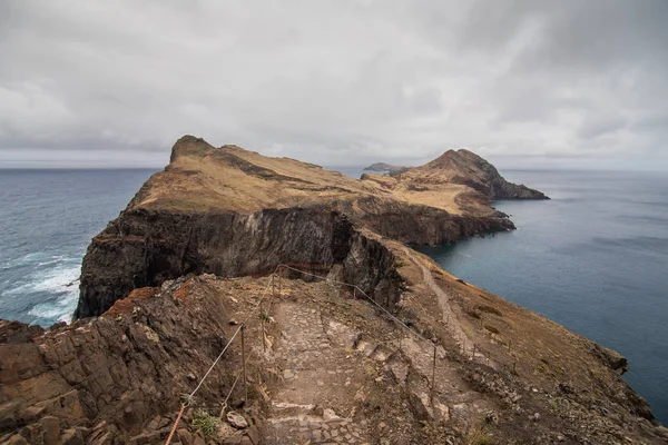Cabo Ponta Sao Lourenco Extremo Oriental Isla Madeira Portugal —  Fotos de Stock