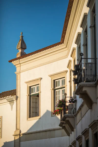 Visa Arkitekturen Gamla Stan Faro Algarve Portugal — Stockfoto