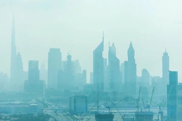 Dubai Birleşik Arap Emirlikleri Ekim 2018 Güzel Manzarası Kum Toz — Stok fotoğraf