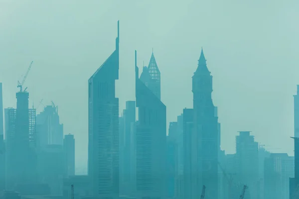 Dubai Birleşik Arap Emirlikleri Ekim 2018 Güzel Manzarası Kum Toz — Stok fotoğraf