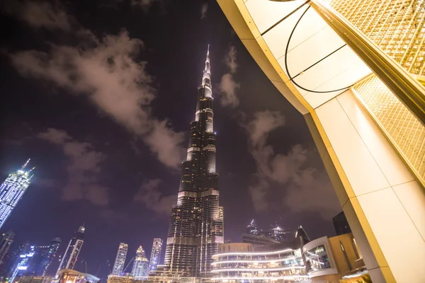 Dubai Émirats Arabes Unis Octobre 2018 Système Fontaine Record Installé — Photo