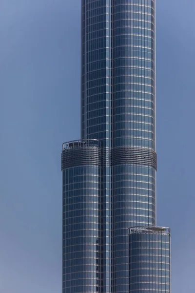 Vista Para Uma Torre Mais Alta Mundo Burj Khalifa Dubai — Fotografia de Stock