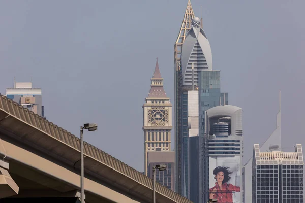 Dubai Förenade Arabemiraten November Moderna Byggnader Dubai Marina Staden Konstgjord — Stockfoto